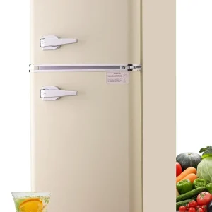 Compact Refrigerator, Mini Fridge with Freezer and Small Drink Chiller for Home, Office