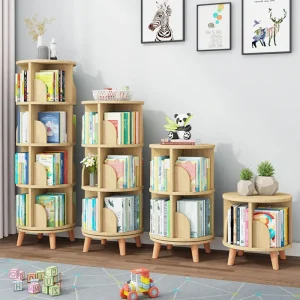 1/2/3/4/5/6 Tier Wooden Rotatable Multifunctional Organizer